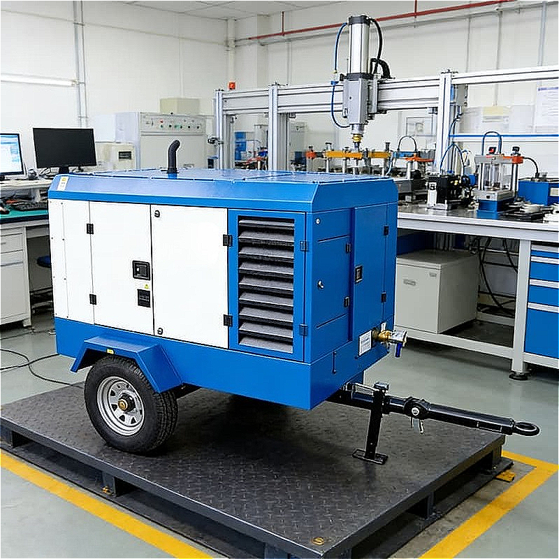 Auto Repair Shop For Sale - Twin Cylinder Air Compressor 4HP 3KW
