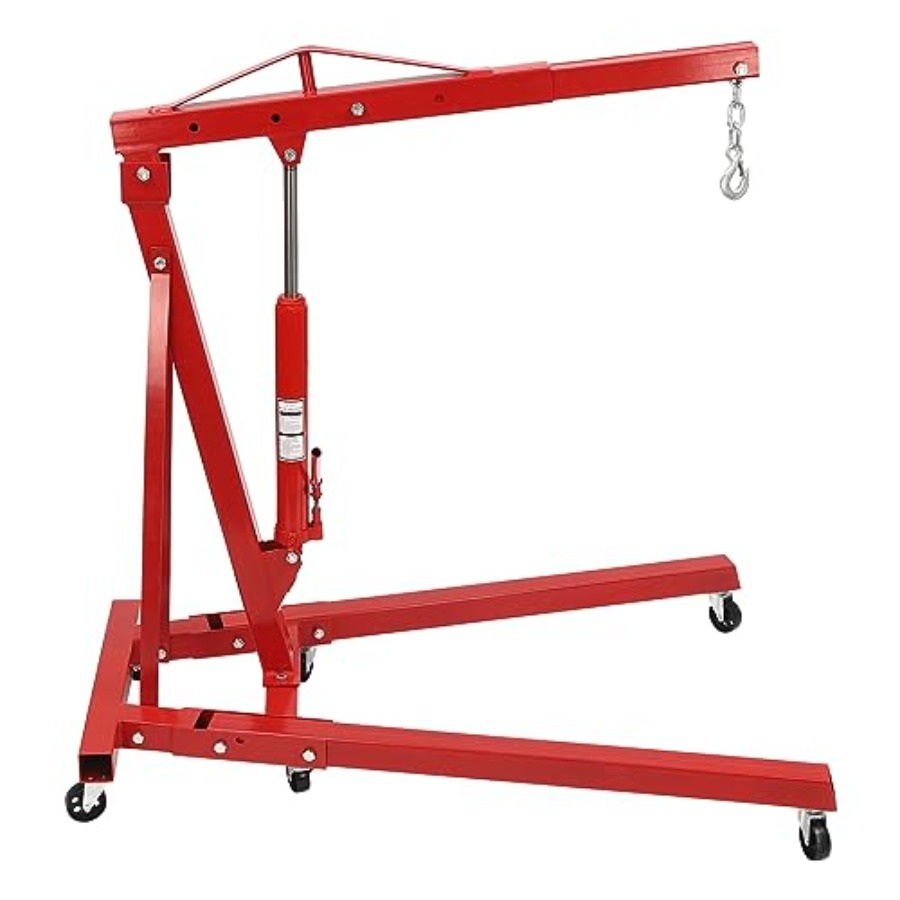 Engine Hoist Crane - Folding Engine Hoist 1102lbs Cherry Picker