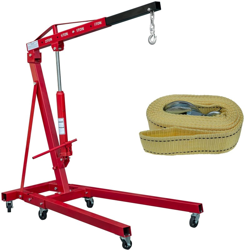 2 Ton Heavy Duty Engine Hoist  – обзор и цена Engine Hoist Crane