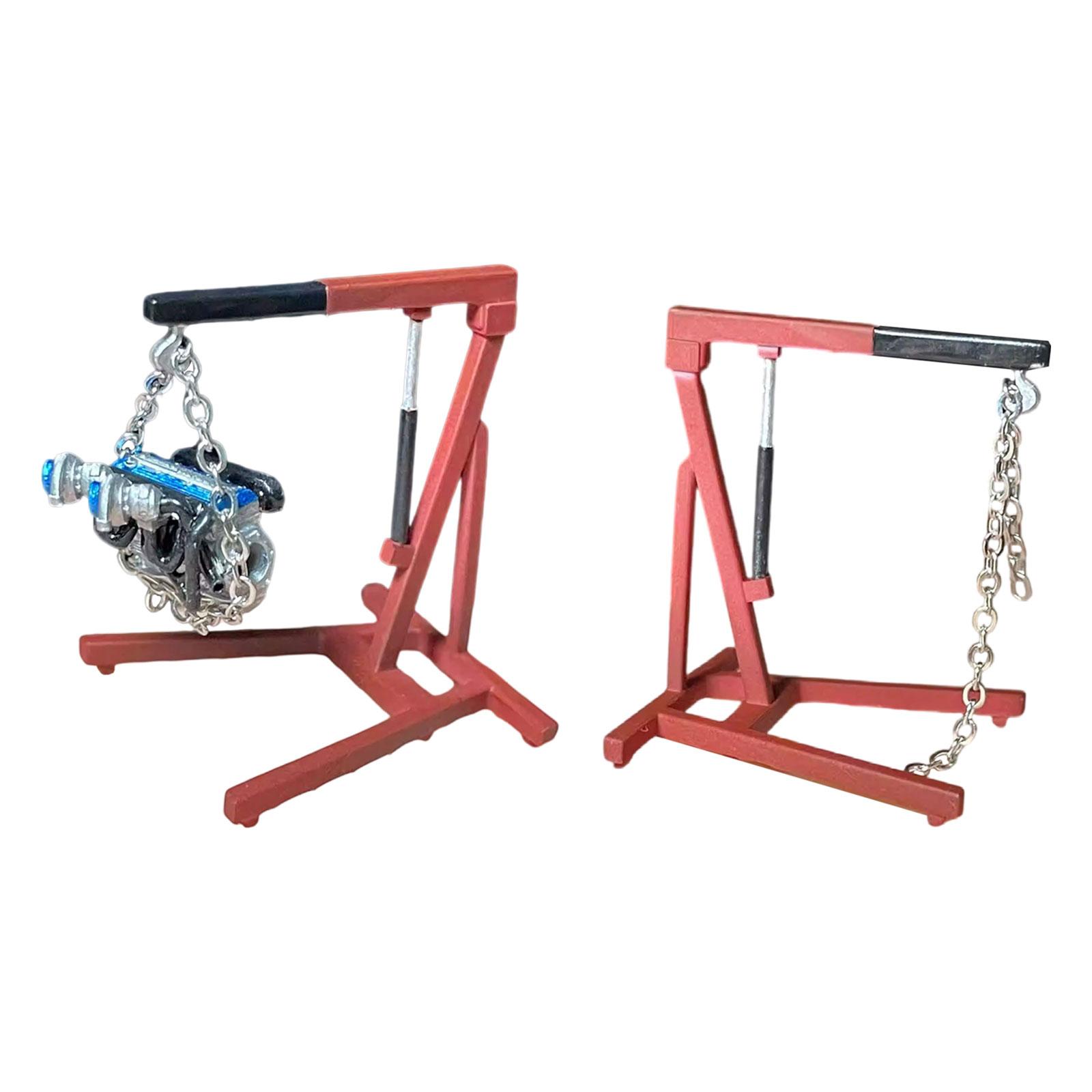 1:64 Diorama Car Engine Crane  – обзор и цена Engine Hoist Crane